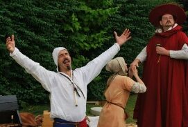 Cie La Muse - Spectacles médiévaux - Santiago