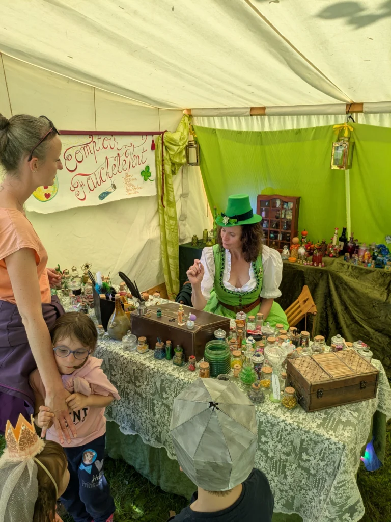 Animations fantastiques par La Muse : La ferme des lutins